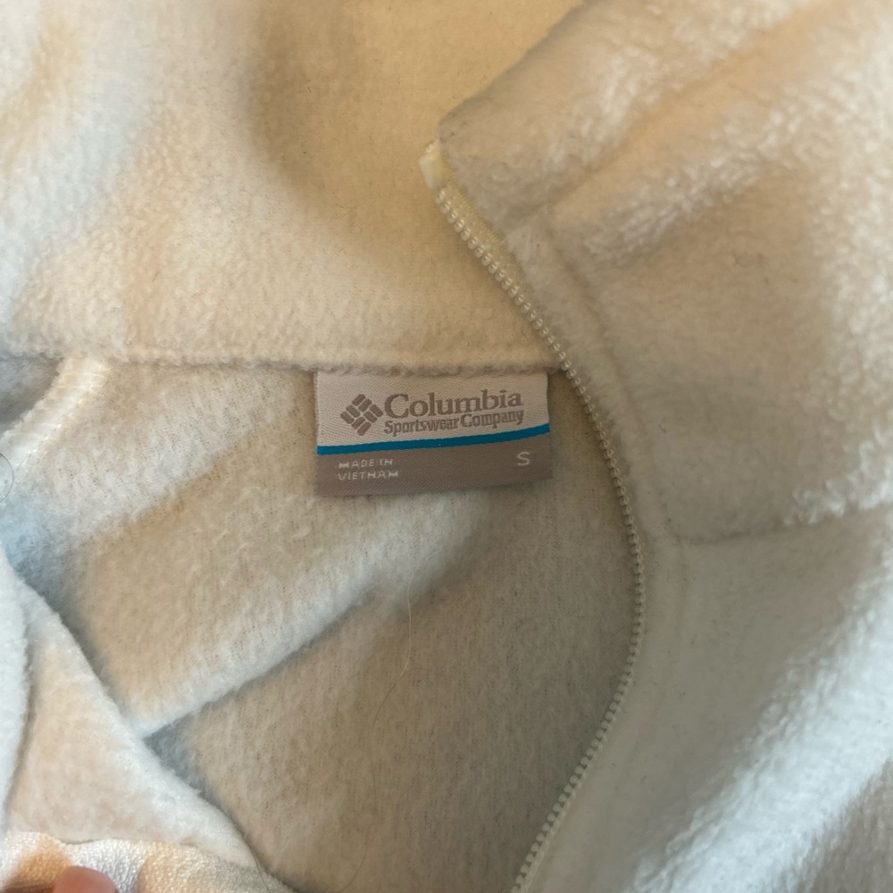 White Columbia Like New Fleece jacket
